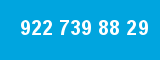 922 739 88 29 922 739 88 29